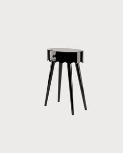 Romance Bedside Table - Black