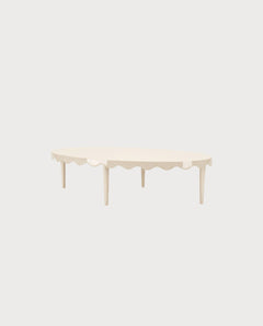 Table basse Romance - Blanc cassé