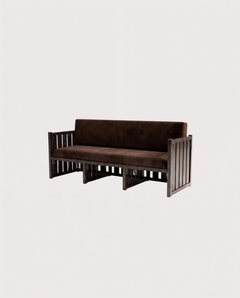 Cardinal Sofa - Three Seats - Black